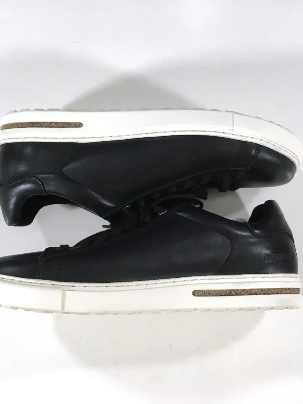 Birkenstock Bend Low Lace Up Sneakers EUR 43 US Mens Size 10 Black Leather